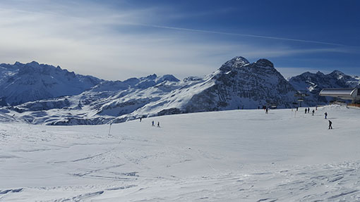 Un week-end de ski à Oberlech